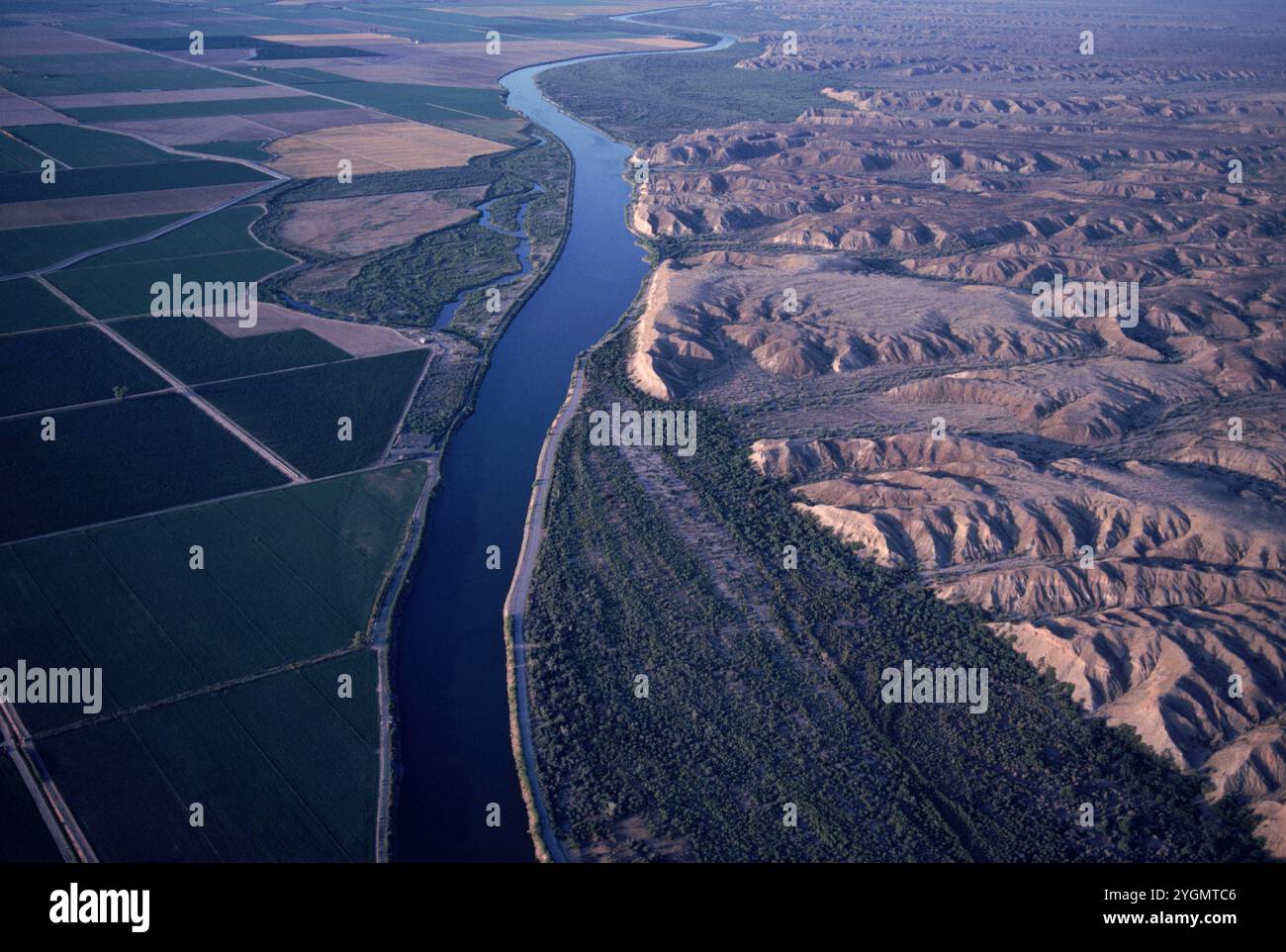 Sistema di irrigazione dall'aria. Foto Stock