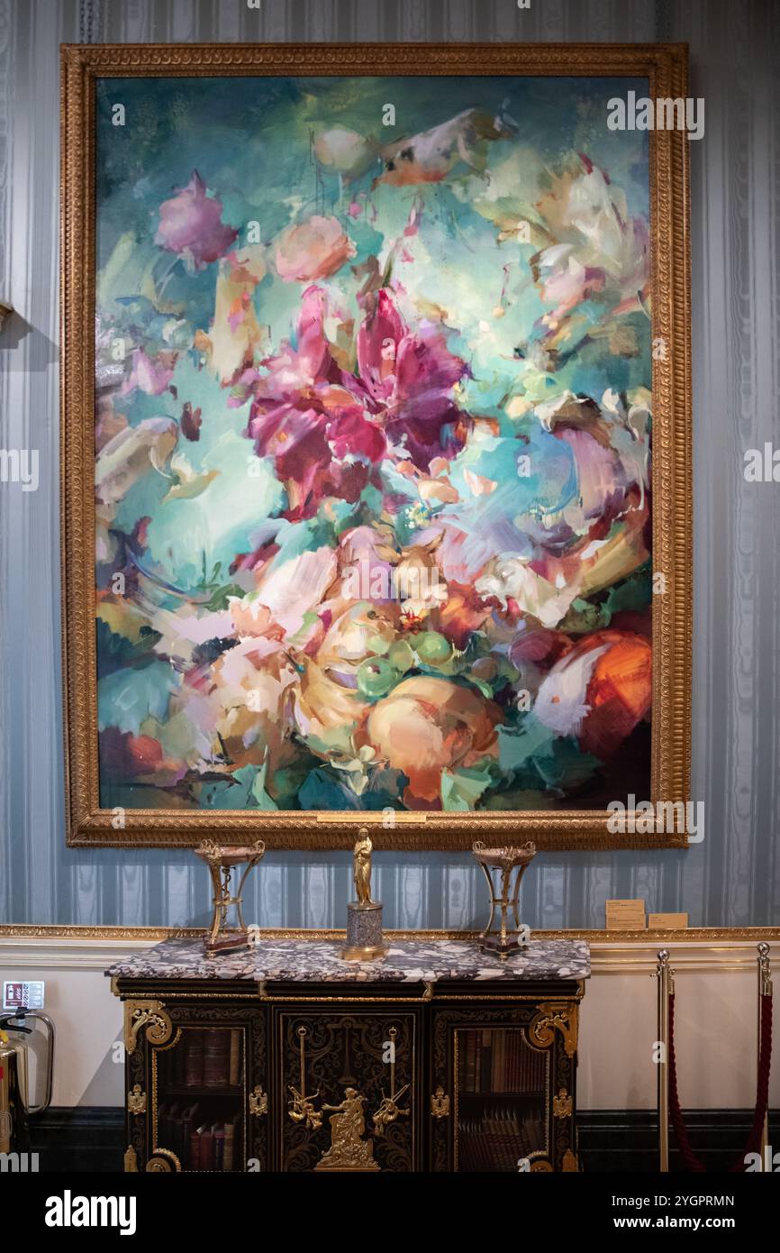 Flora Yukhnovich e Francois Boucher: La lingua del rococò. La Wallace Collection, a Londra. Foto Stock