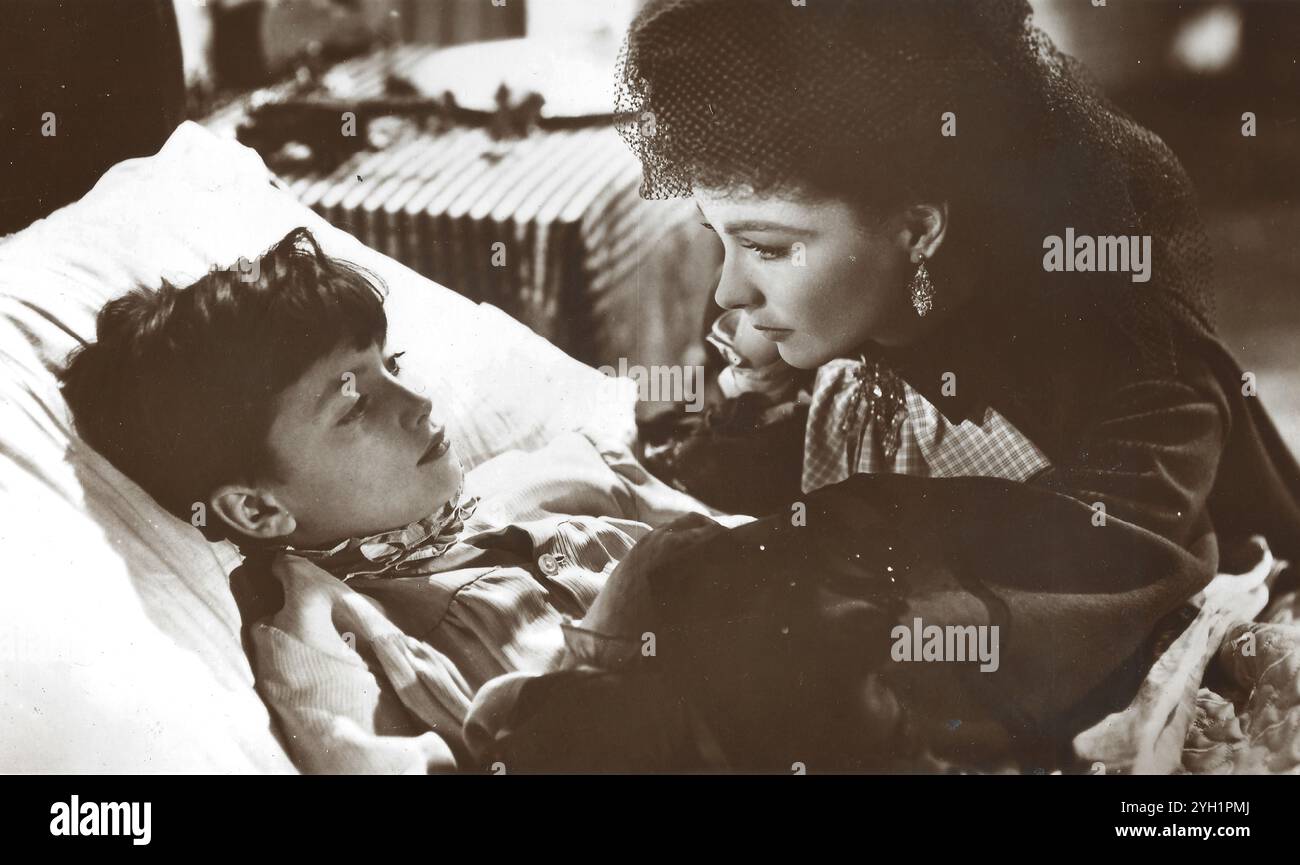 Vivien Leigh - attrice inglese. Un'immagine vintage del film Anna Karenina con Vivien Leigh nel ruolo di Anna. Foto Stock