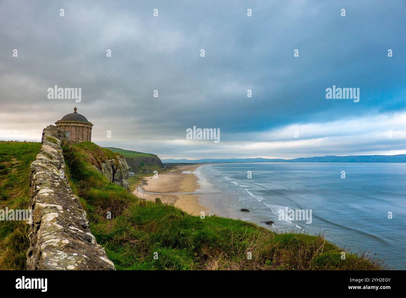 Mussenden Temple Foto Stock