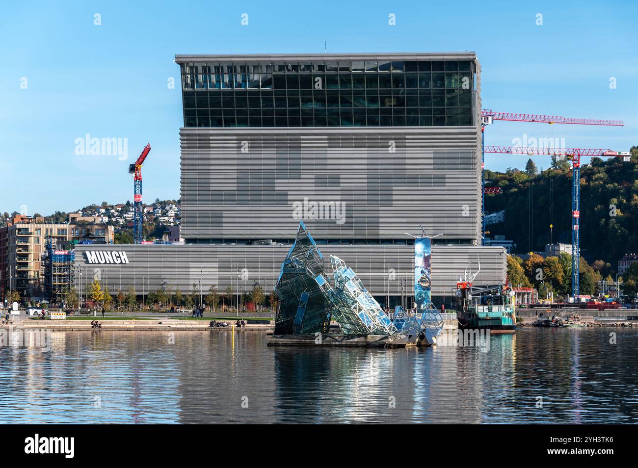 Il Gray Munch Museum è un museo d'arte aperto nel 2021 a Oslo, Norvegia. È dedicato alla vita e alle opere dell'artista norvegese Edvard Munch Foto Stock