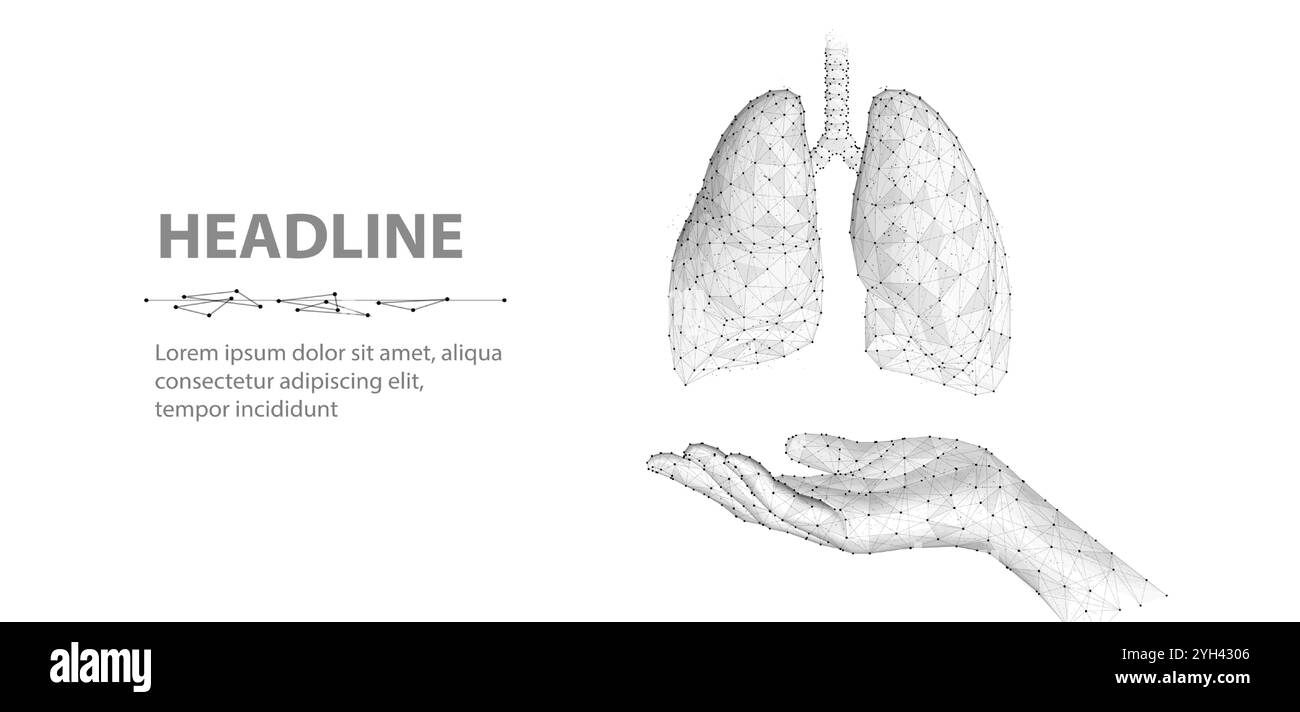 Polmone. Polmoni 3d vettoriali astratti sulla mano isolati su bianco. Salute umana, sistema respiratorio, malattia polmonite, scienza biologia, asma fumatore Illustrazione Vettoriale Polmone. Polmoni 3d vettoriali astratti sulla mano isolati su bianco. Salute umana, sistema respiratorio, malattia polmonite, scienza biologia, asma fumatore Illustrazione Vettoriale