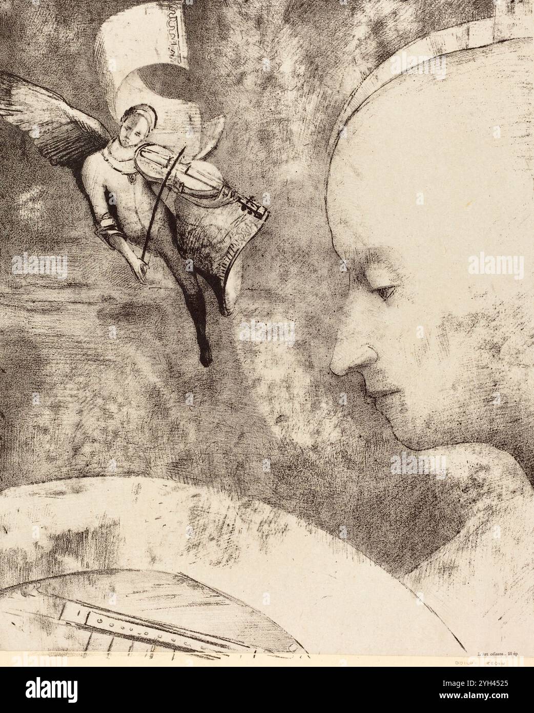 'Odilon Redon - l'Art Celeste - 1894 Foto Stock