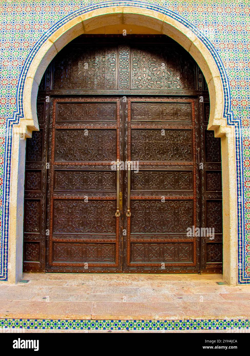 North African Entryway Foto Stock