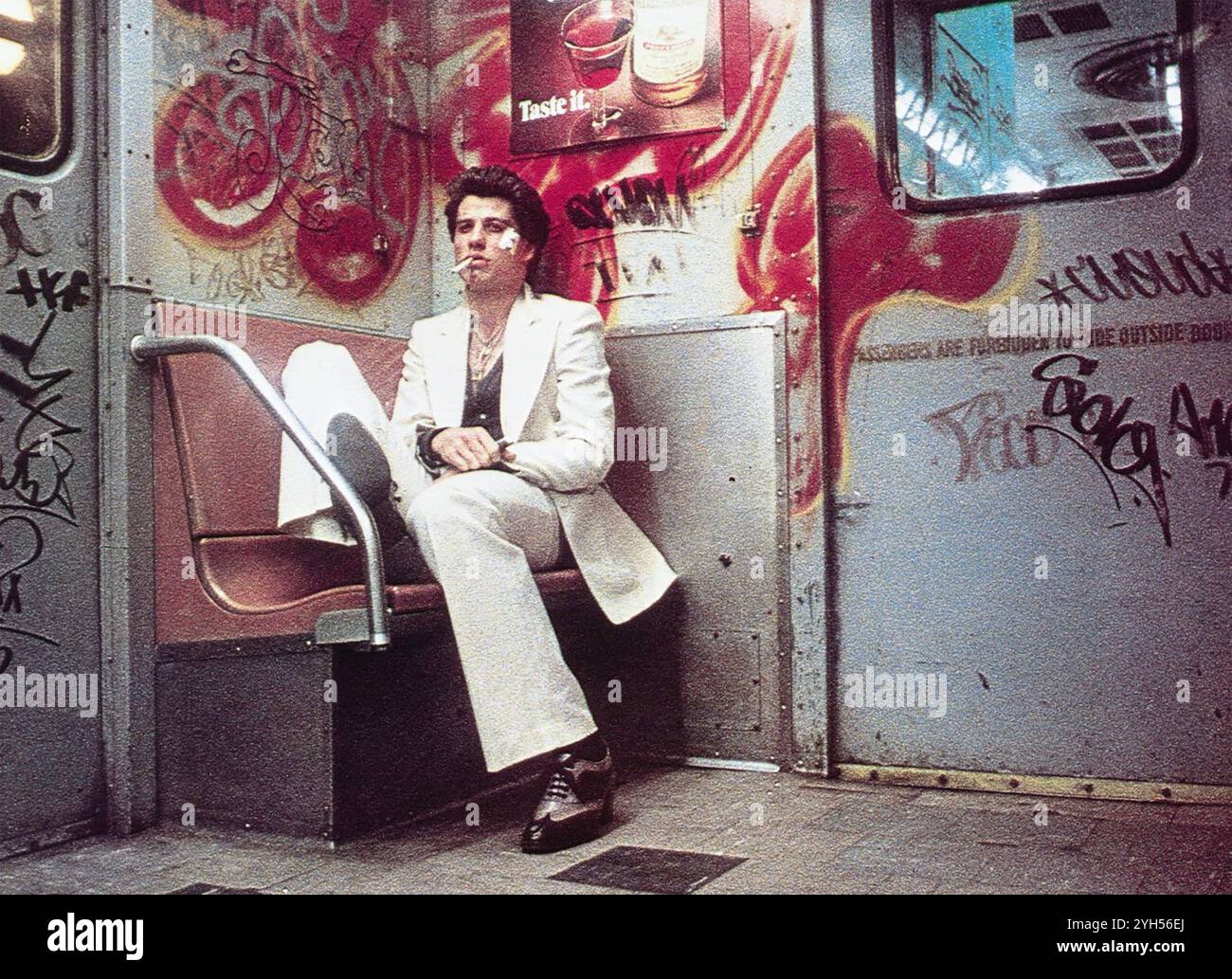 SABATO SERA FEBBRE 1977 Paramount Pictures film con John Travolta Foto Stock