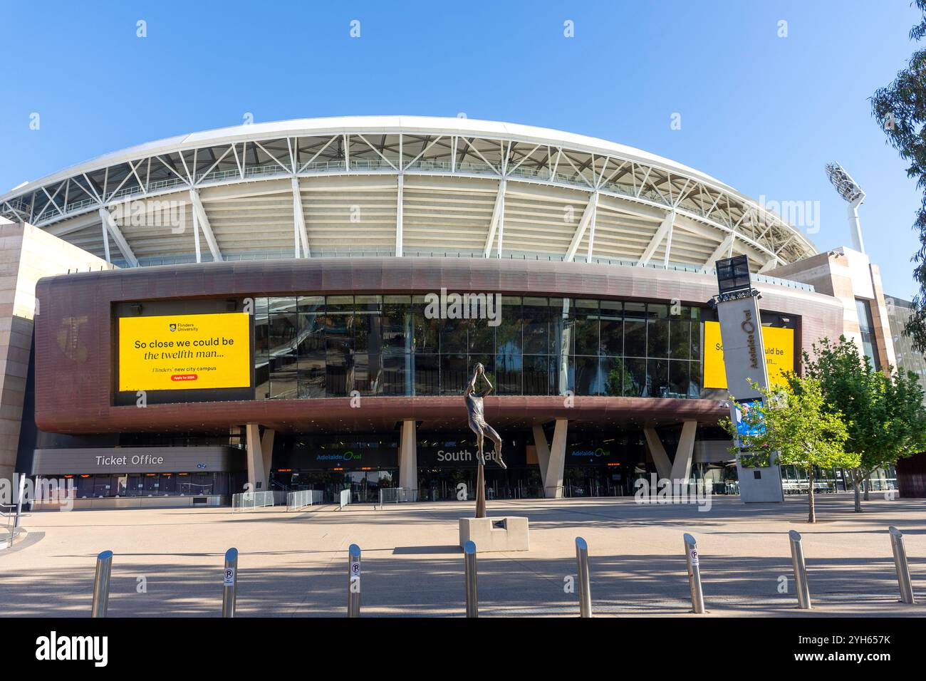 South Gate, Adelaide Oval, War Memorial Drive, Adelaide, Australia meridionale, Australia Foto Stock