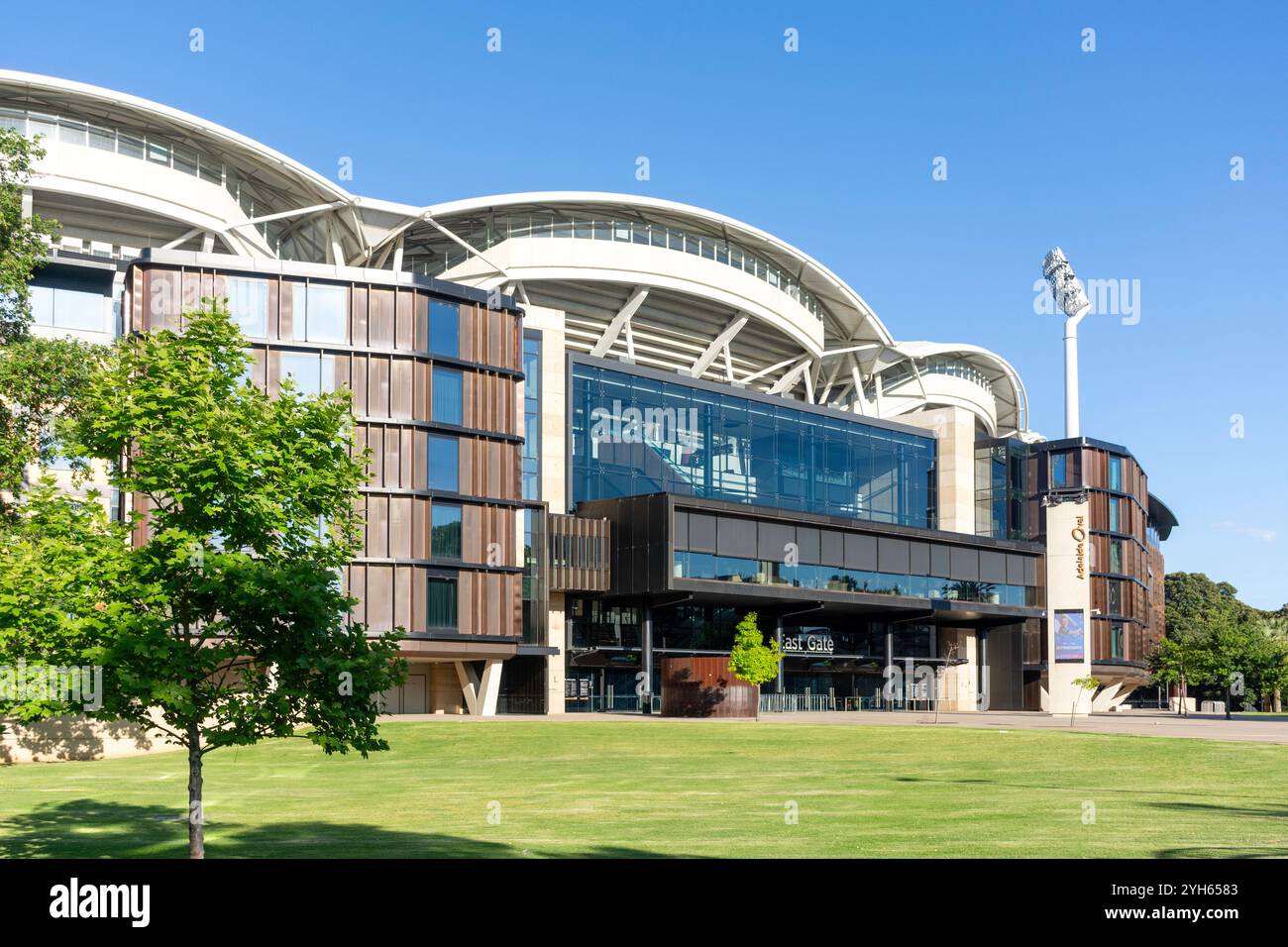 East Gate, Adelaide Oval, War Memorial Drive, Adelaide, Australia meridionale, Australia Foto Stock