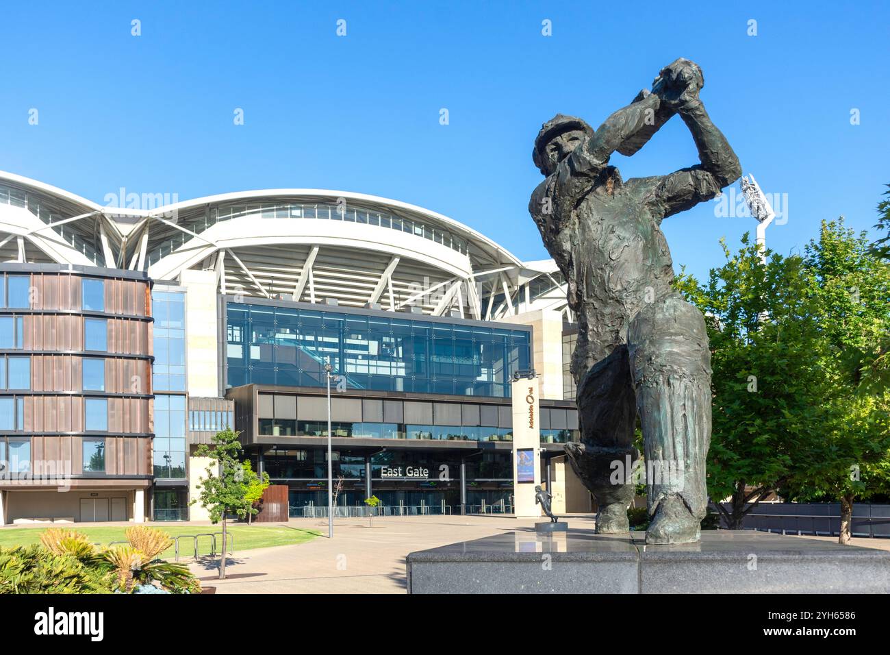 East Gate, Adelaide Oval, War Memorial Drive, Adelaide, Australia meridionale, Australia Foto Stock