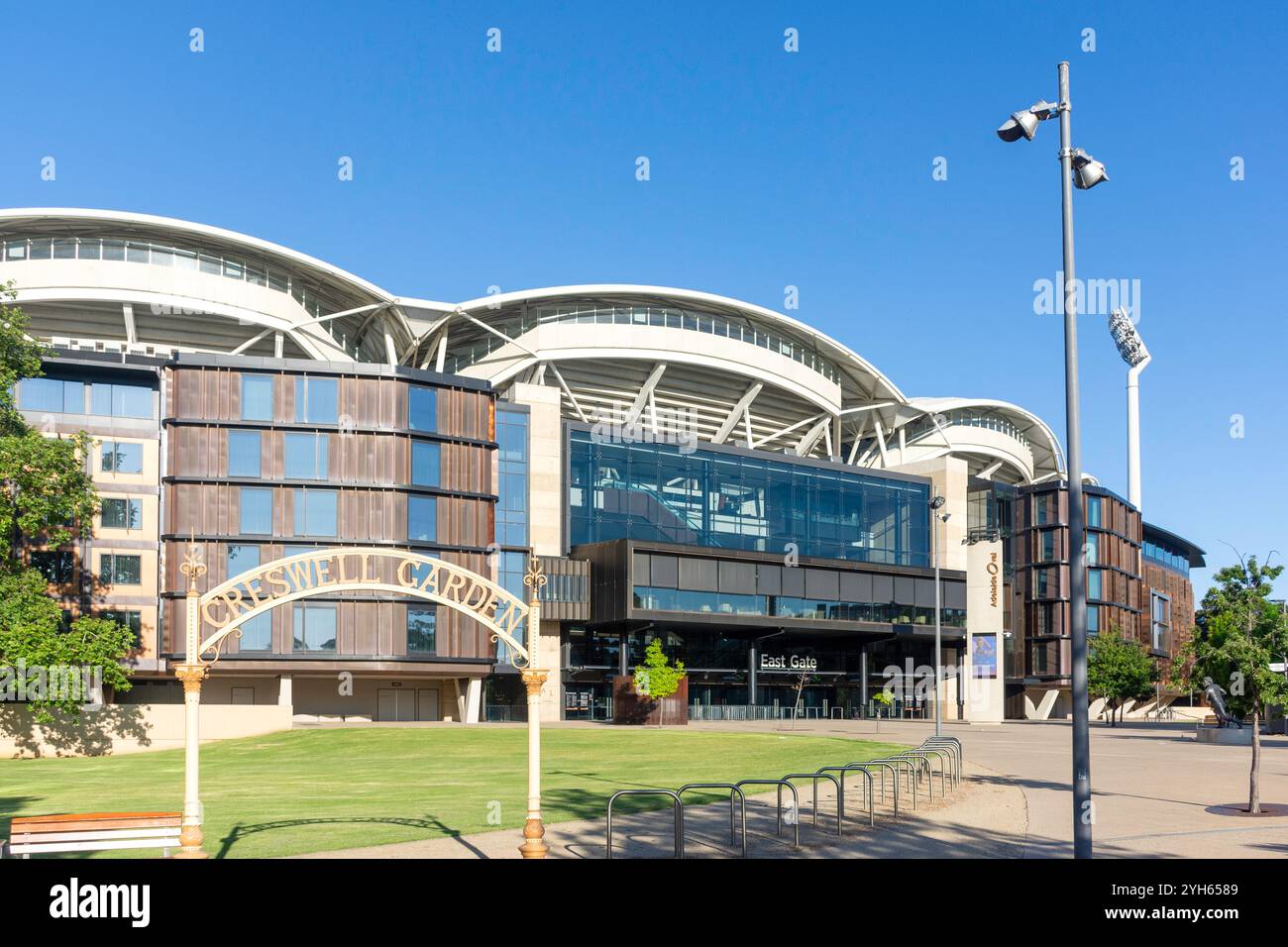 East Gate, Adelaide Oval, War Memorial Drive, Adelaide, Australia meridionale, Australia Foto Stock