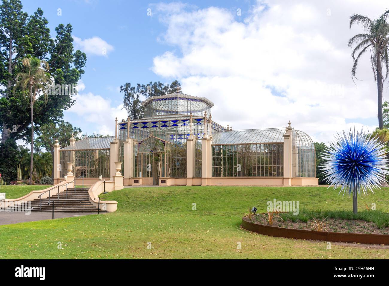 Palm House, Adelaide Botanic Garden, North Terrace, Adelaide, Australia meridionale, Australia Foto Stock