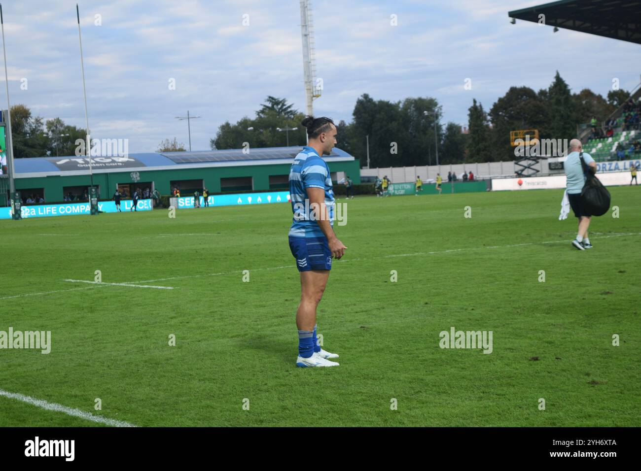 Benetton Treviso contro Leinster in Rugby URC Foto Stock