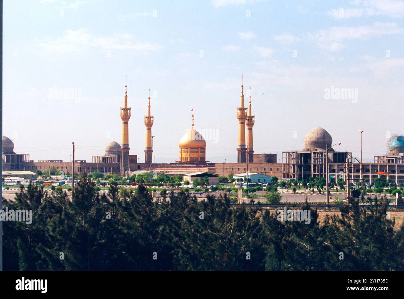 L'esterno del mausoleo Ayatollah Khomeini a Teheran Foto Stock