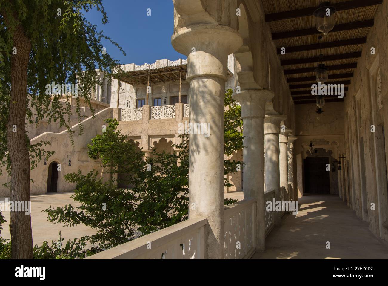 Rundgang durch città vecchia di Dubai Foto Stock