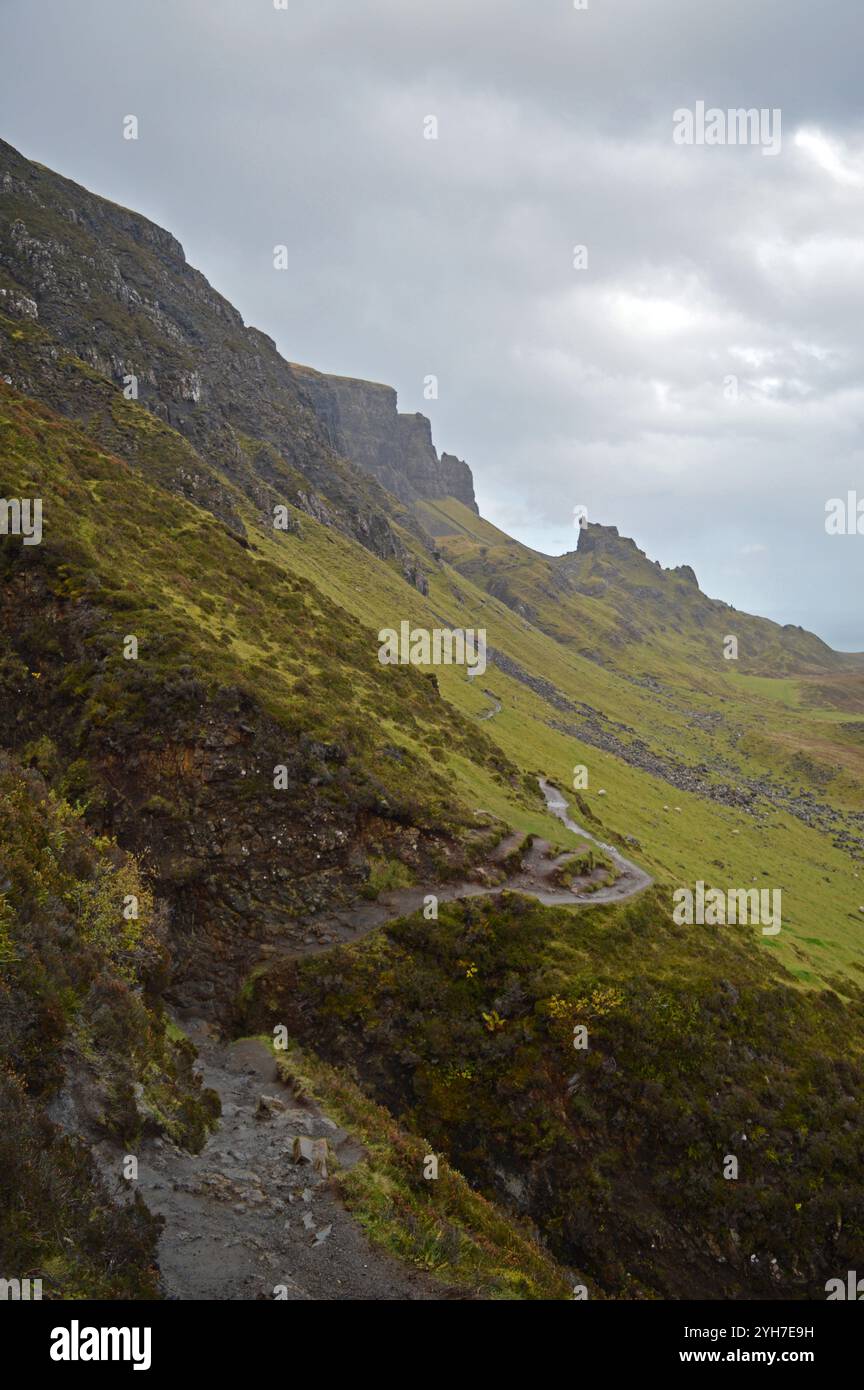 La Quiraing, Isola di Skye Foto Stock