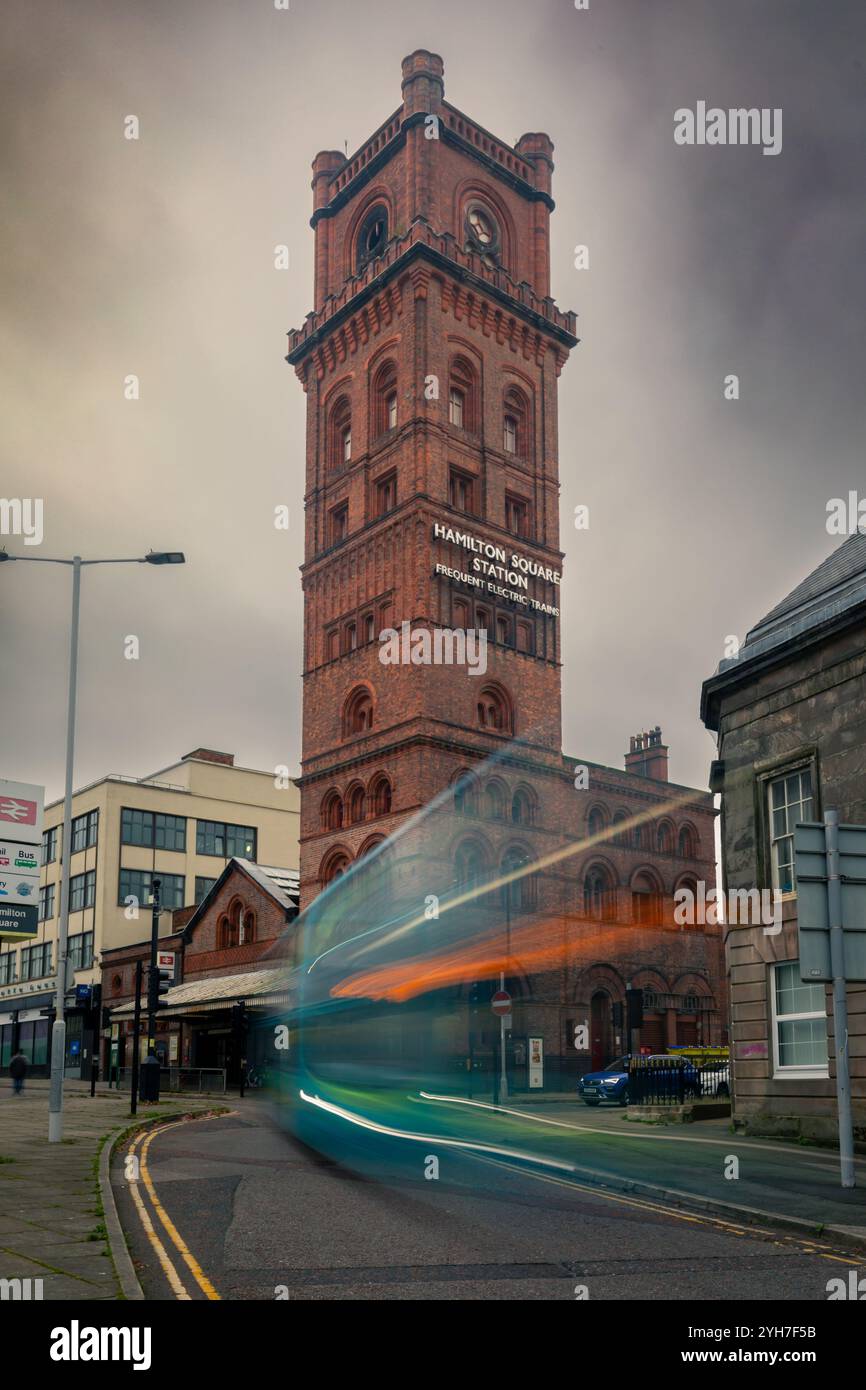 Stazione di Hamilton Square, Birkenhead, Wirral Foto Stock