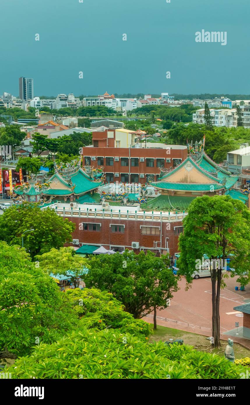 L'antico forte olandese di Anping a Tainan, Taiwan Foto Stock