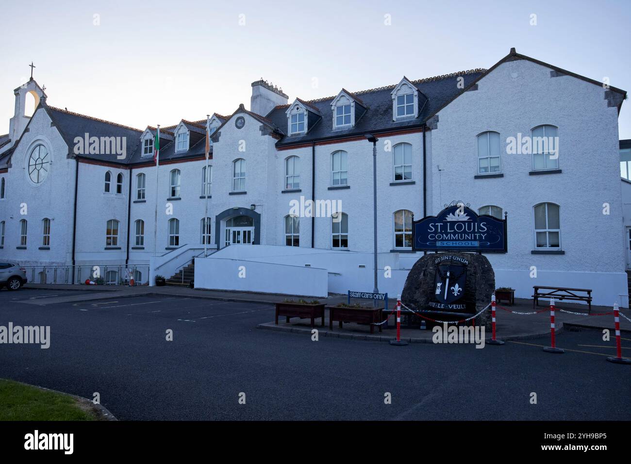 st louis community school ex convento per ragazze kiltimagh, contea di mayo, repubblica d'irlanda Foto Stock