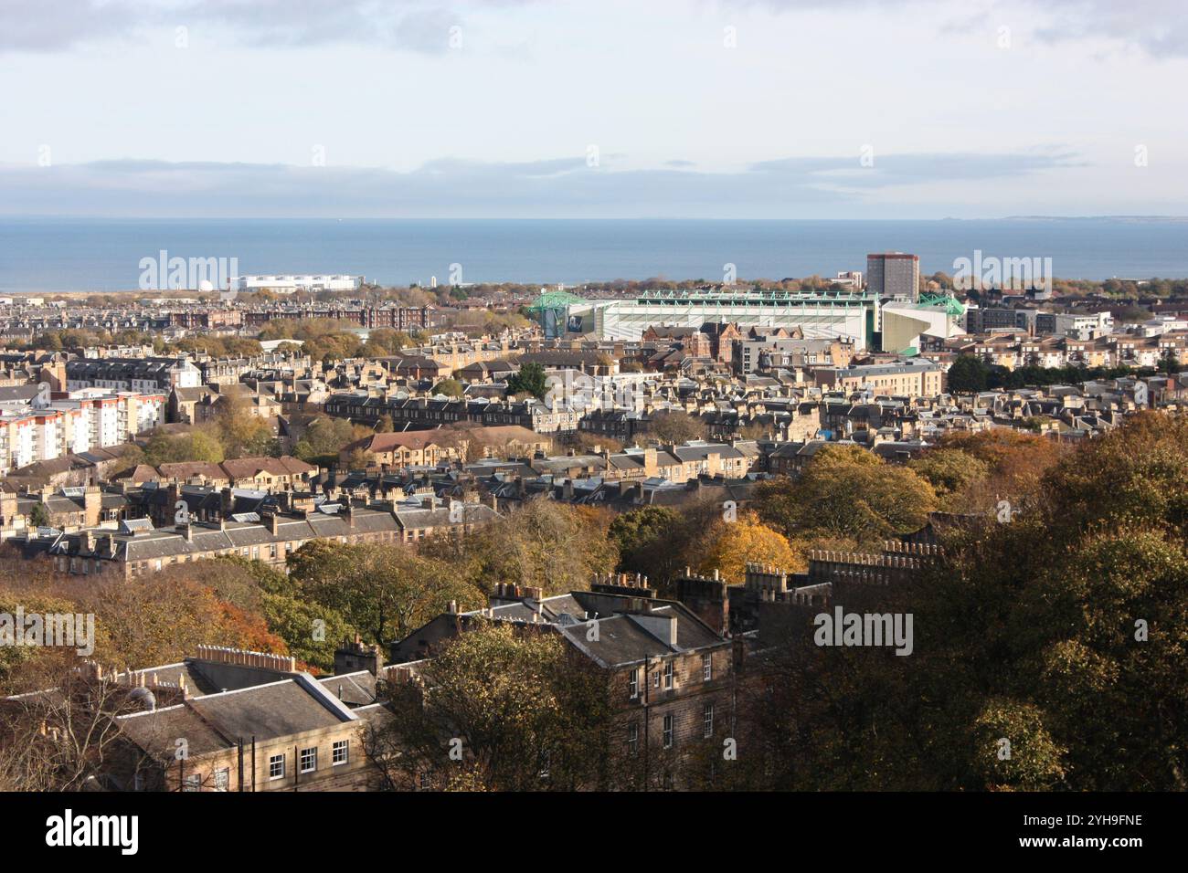 Easter Road Stadium, Edimburgo Foto Stock