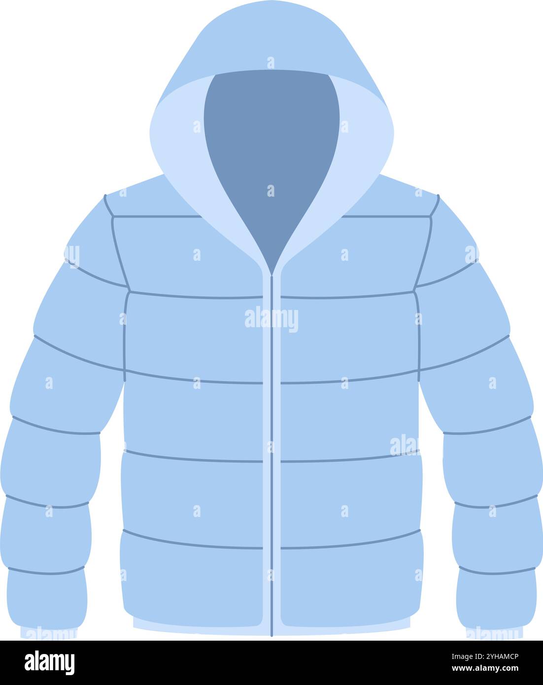 Piumino Lungo Uomo Con Cappuccio E Zip – Caldo, Imbottito E Perfetto Per L'inverno - 3