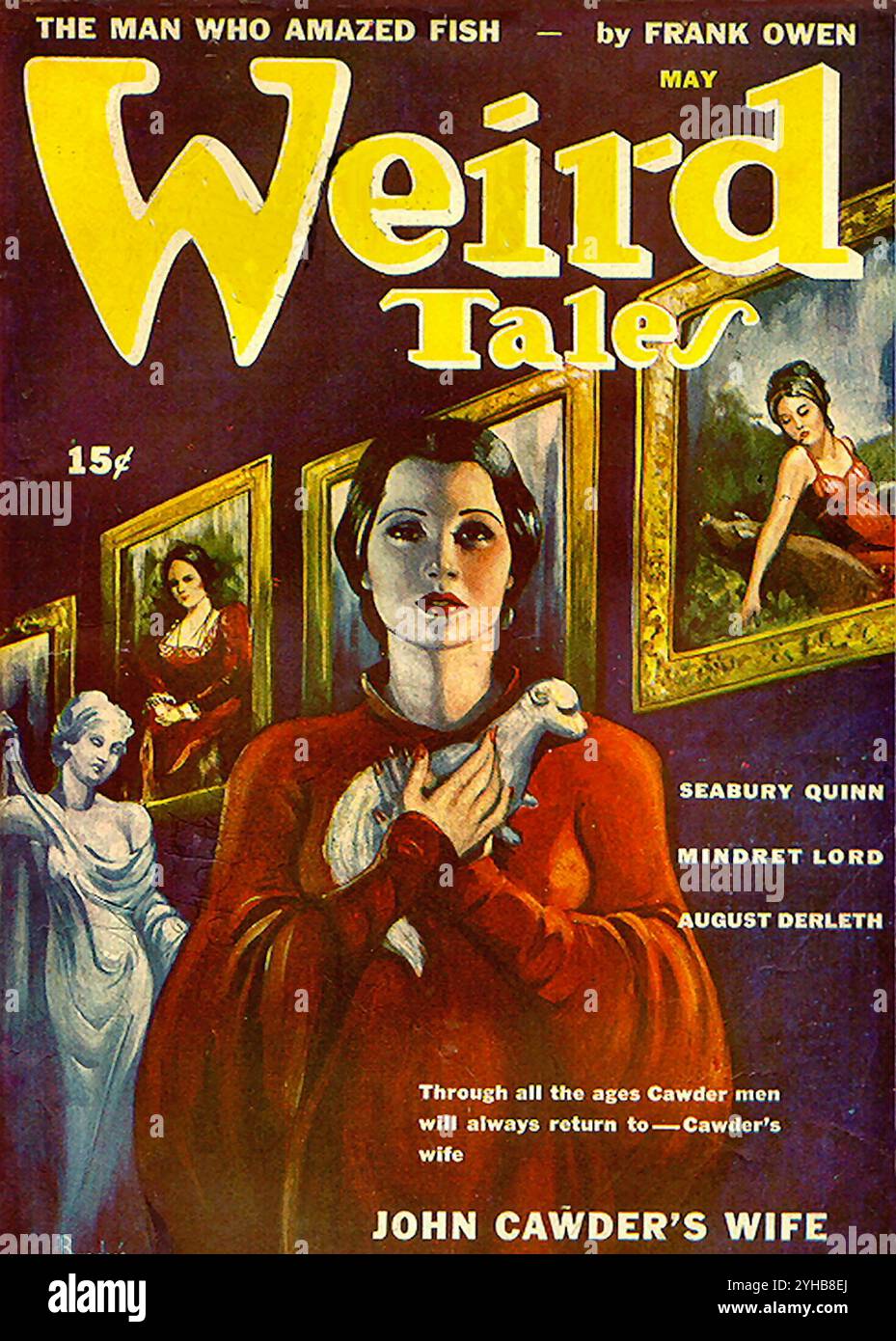 Weird Tales Maggio 1943. Foto Stock