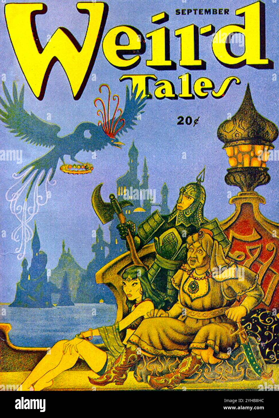 Weird Tales Settembre 1947. Foto Stock