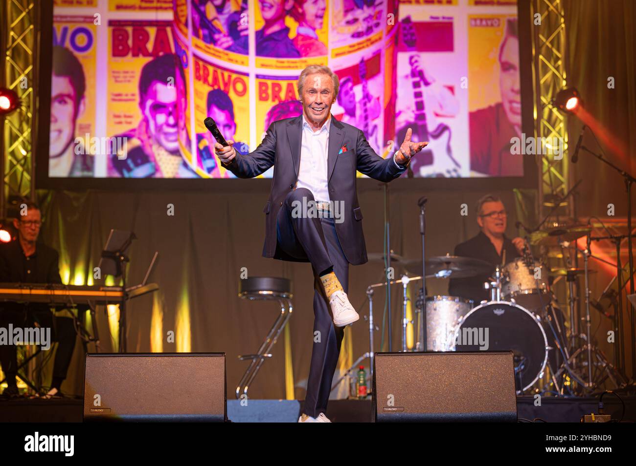 Il cantante Peter KRAUS con 'Rockin¿ 85! - Il grande concerto di compleanno il 9 novembre 2024 allo Stadthalle di Vienna, Austria. , . Crediti: APA-PictureDesk/Alamy Live News Foto Stock