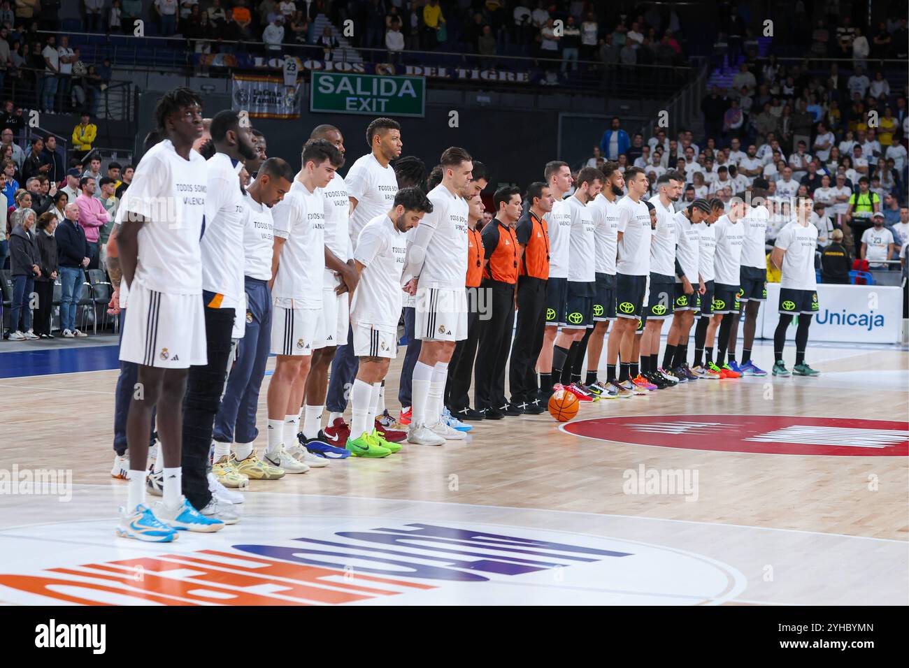 10 novembre 2024; Wizink Center; Liga Endesa; ACB; Real Madrid vs Dreamland Gran Canaria; Liga Endesa ACB Real Madrid - Dreamland Gran Canaria 900/Cordon Press Foto Stock