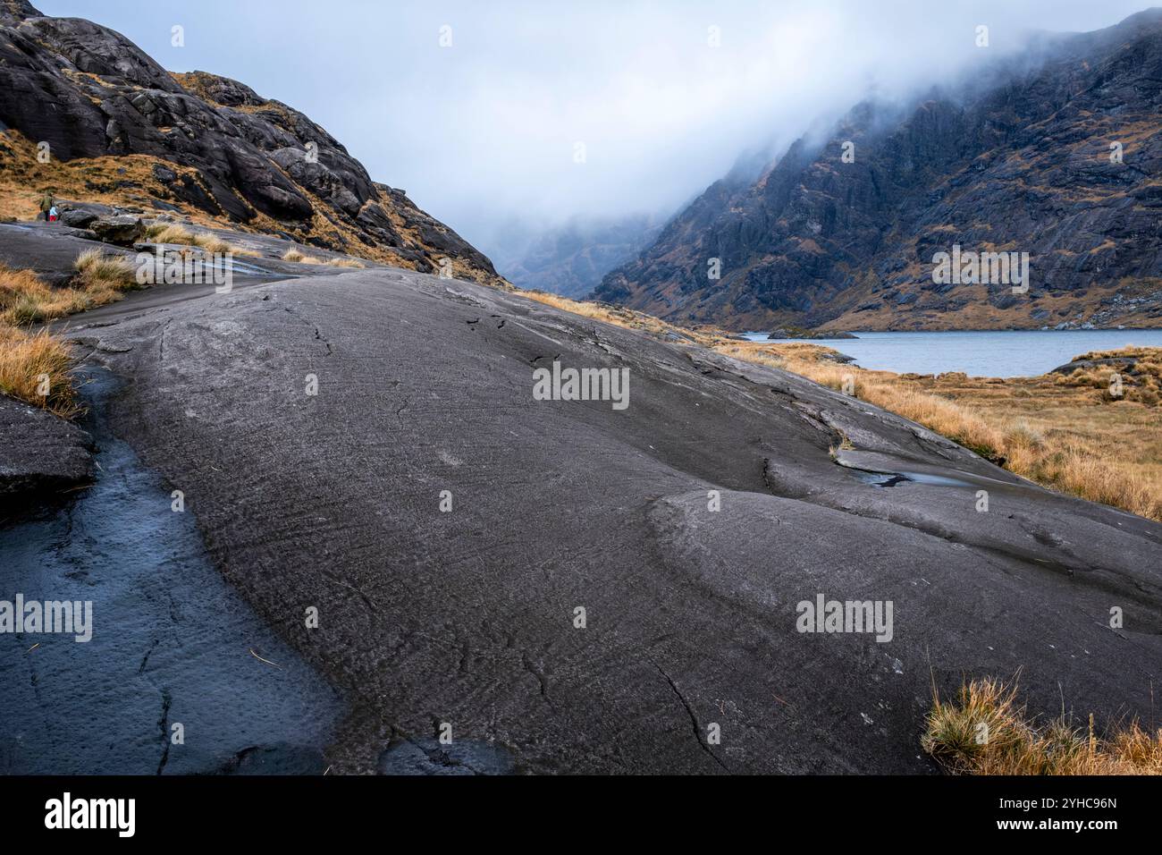 Loch Coruisk, Isola di Skye, Scozia, Regno Unito. Foto Stock