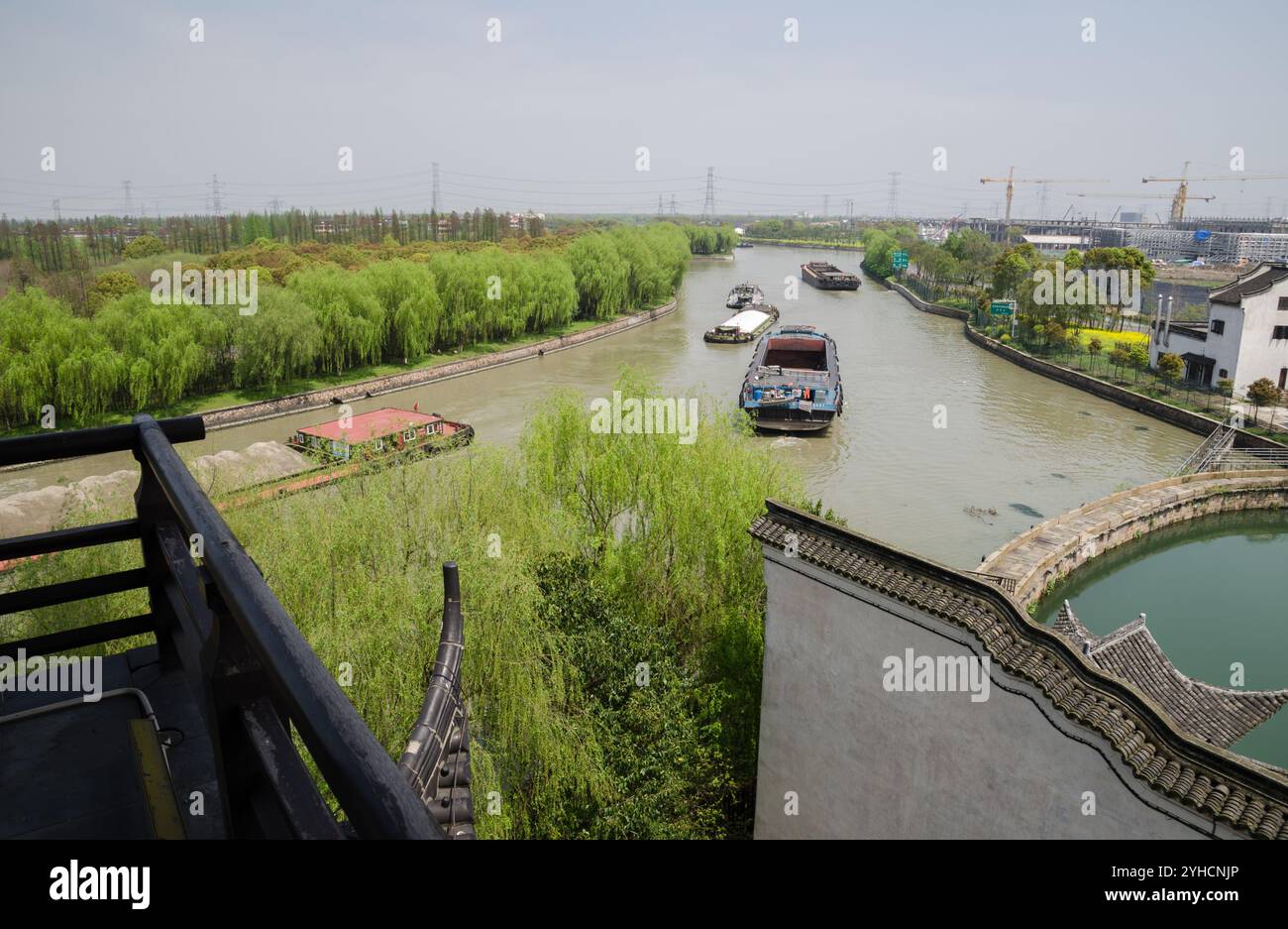 Wuzhen, nella provincia di Zhejiang, Cina e Asia Foto Stock