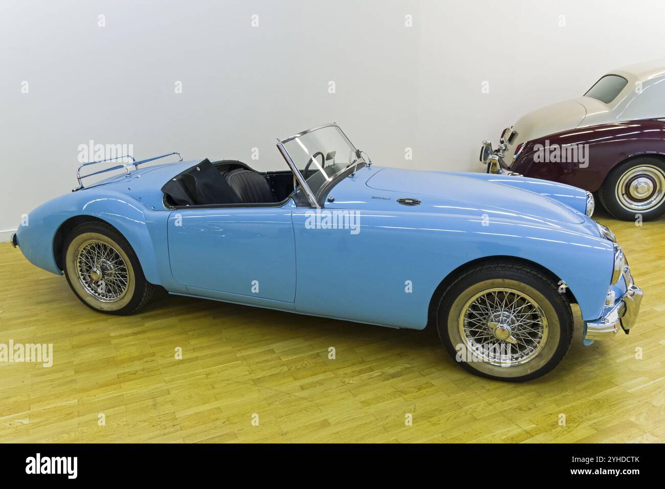 Mosca, Russia, 10 novembre 2018: MG 1600 MK II auto (prodotta nel 1962) alla mostra di auto vecchie e rare, Europa Foto Stock