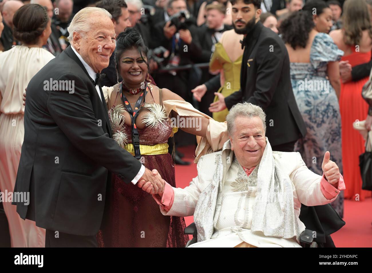 20 maggio, Cannes l'apprendista Red Carpeti al 77° Festival annuale di Cannes al 77° Festival di Cannes 2024. FAMA © Fausto Marci Foto Stock