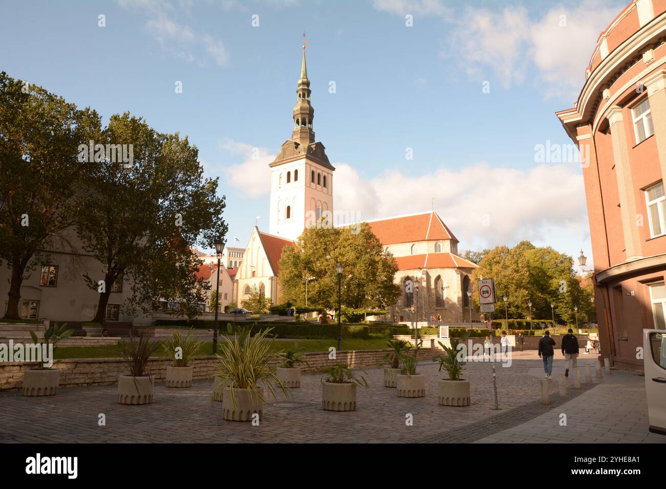 La chiesa di San Nicola "Niguliste kirik" è un edificio medievale situato a Tallinn in Estonia. Era dedicato a San Nicola. Costruito nel XIII secolo Foto Stock