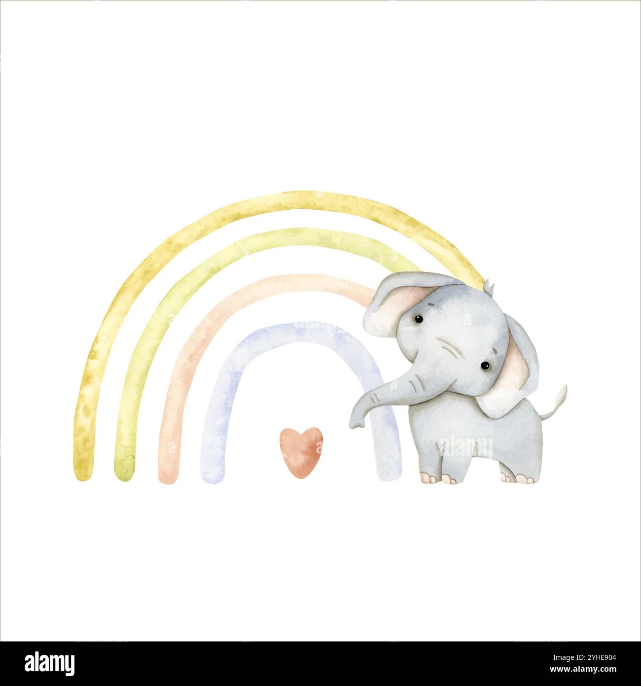 Copripassaporto Personalizzato Per Bambini – Design Elefante In Pelle Sintetica, Regalo Originale