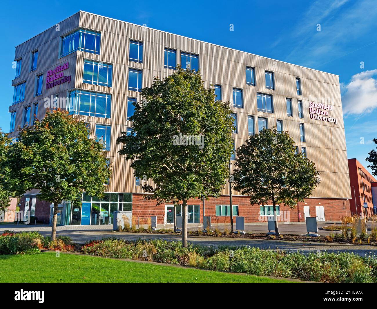 Regno Unito, South Yorkshire, Sheffield Hallam University, Advanced Wellbeing Research Centre. Foto Stock