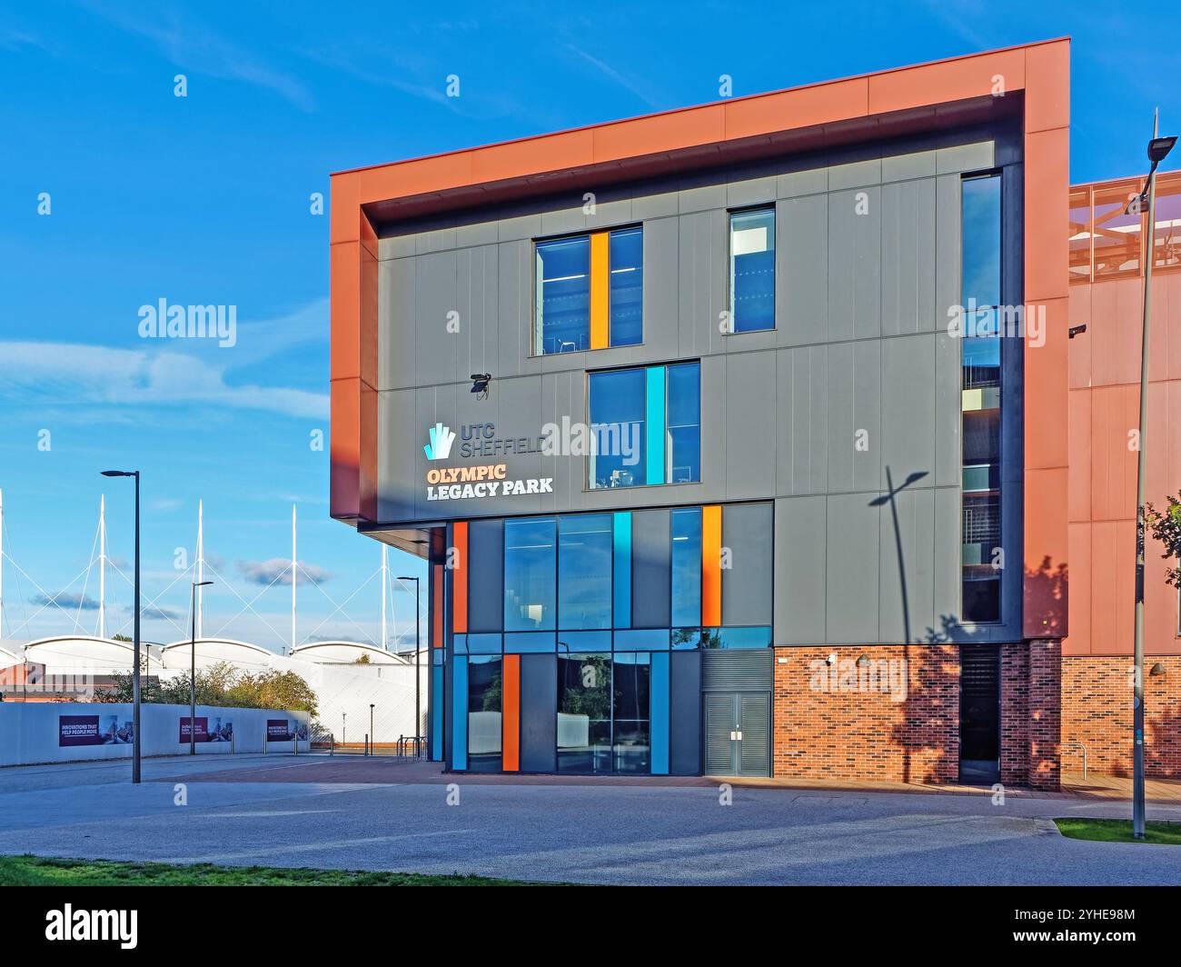 Regno Unito, South Yorkshire, UTC Sheffield Olympic Legacy Park. Foto Stock