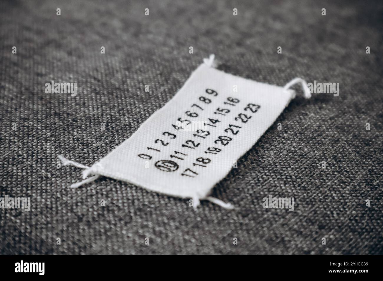 La famosa Maison Margiela con numeri e quattro punti Foto Stock