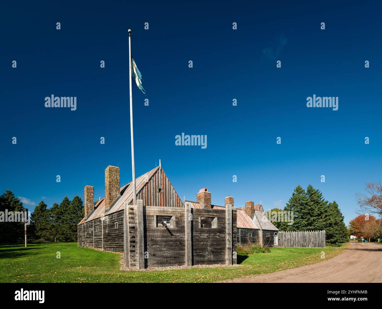 Port-Royal National Historic Site _ Granville Ferry, nuova Scozia, CAN Foto Stock