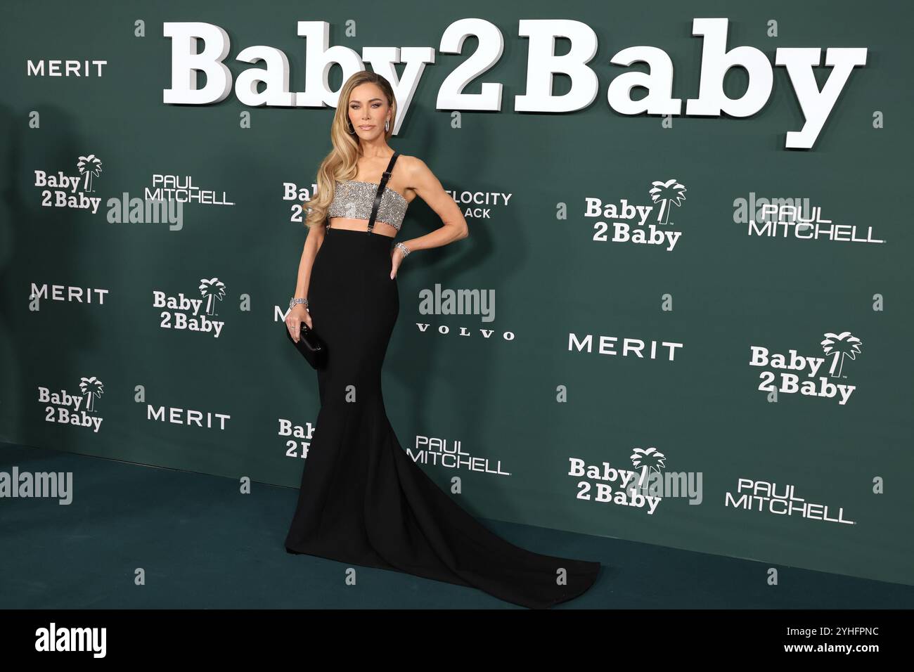 Tara Dollinger partecipa al Baby2Baby Gala 2024 al Pacific Design Center il 9 novembre 2024 a West Hollywood, California. Foto: Crash/imageSPACE/MediaPunch Foto Stock