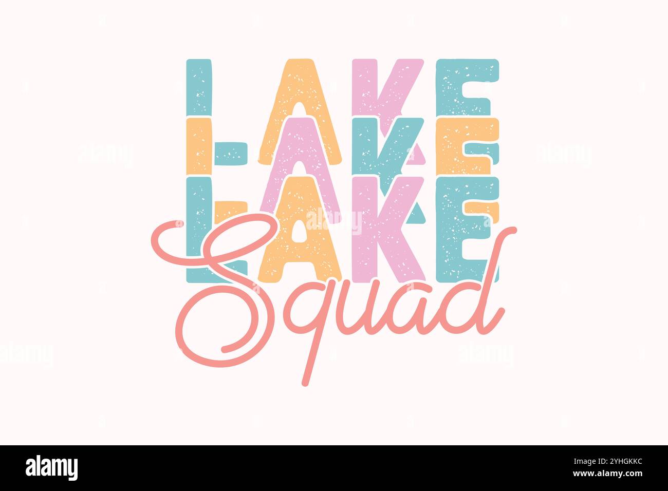 T-shirt Lake SVG Illustrazione Vettoriale