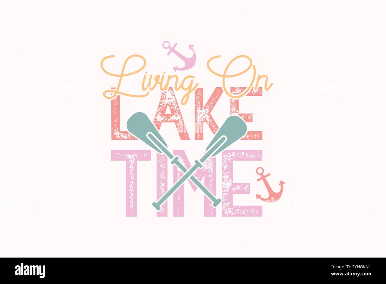 T-shirt Lake SVG Illustrazione Vettoriale