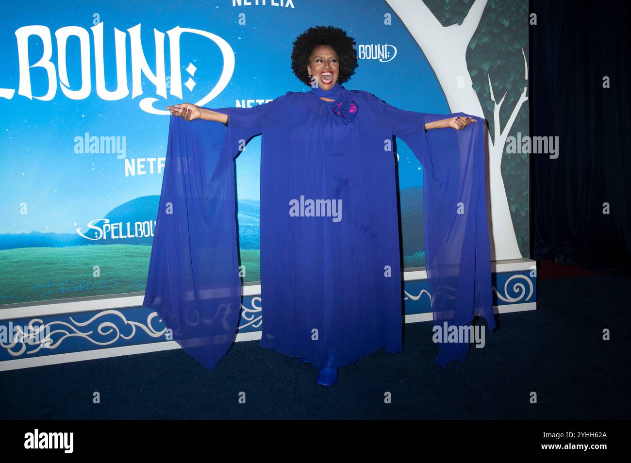 Jenifer Lewis bei der Premiere des Netfilx Animationsfilms 'Spellbound' al Teatro di Parigi. New York, 11.11.2024 Foto Stock