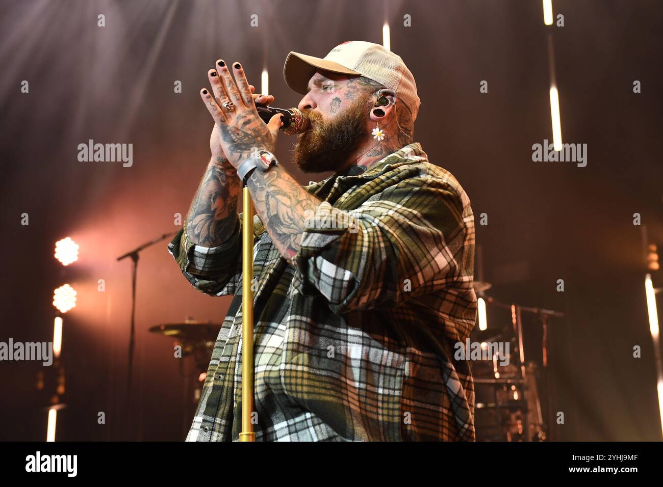 REGNO UNITO. 11 novembre 2024. LONDRA, INGHILTERRA - 11 NOVEMBRE: Teddy nuota esibendosi all'Eventim Apollo l'11 novembre 2024 a Londra, Inghilterra. CAP/Mar © Mar/Capital Pictures credito: Capital Pictures/Alamy Live News Foto Stock