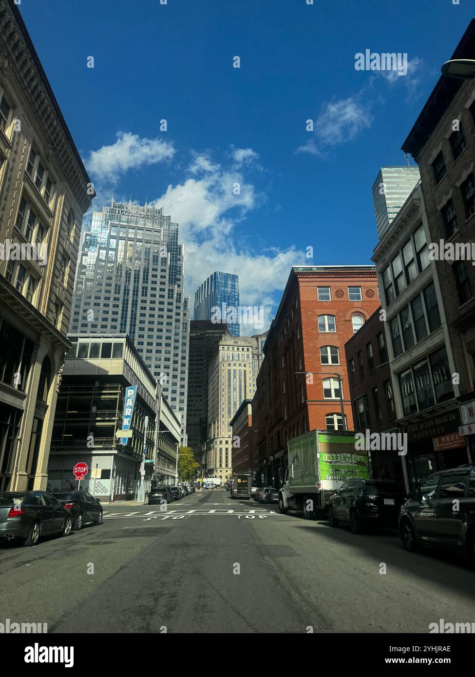 Quartiere della pelle - Immagine stock catturata con smartphone
