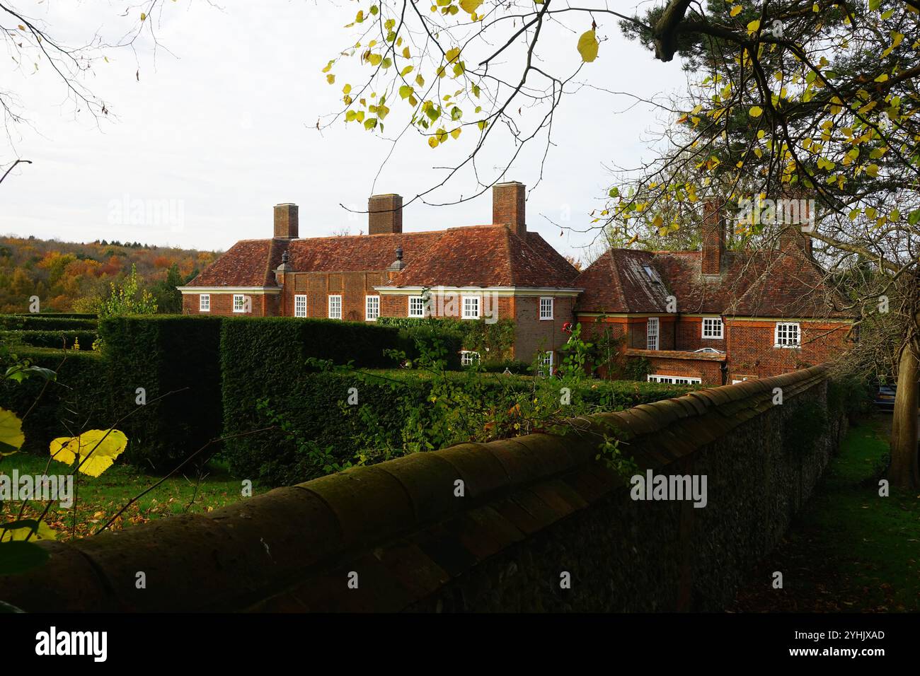 Hill End House - dove Daphne du Maurier scrisse "Frenchman's Creek" Foto Stock