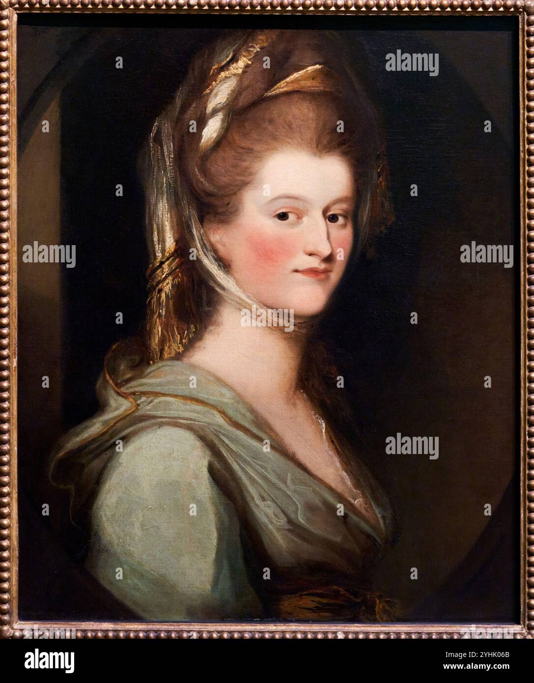 Elizabeth Craven (nata Berkeley), Margravia di Brandeburgo-Ansbach-Bayreuth (1750-1828), circa 1780-1783, di Ozias Humphrey, National Portrait Gallery Foto Stock