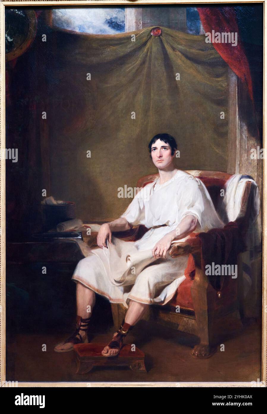 John Philip Kemble, (1757-1823), di Sir Thomas Lawrence, 1812, National Portrait Gallery, Londra, Regno Unito Foto Stock