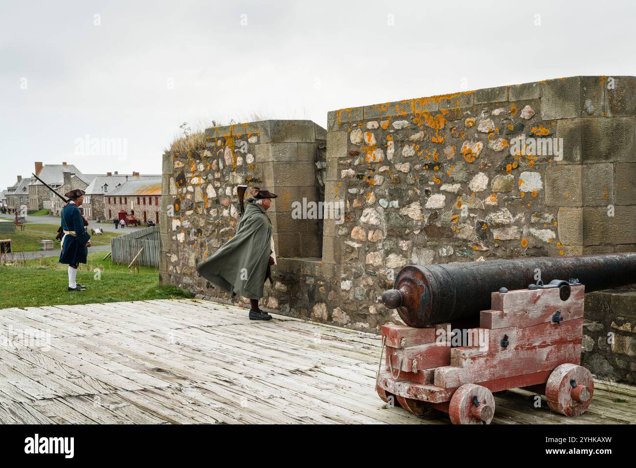 Fortezza di Louisbourg   Louisbourg, nuova Scozia, CAN Foto Stock