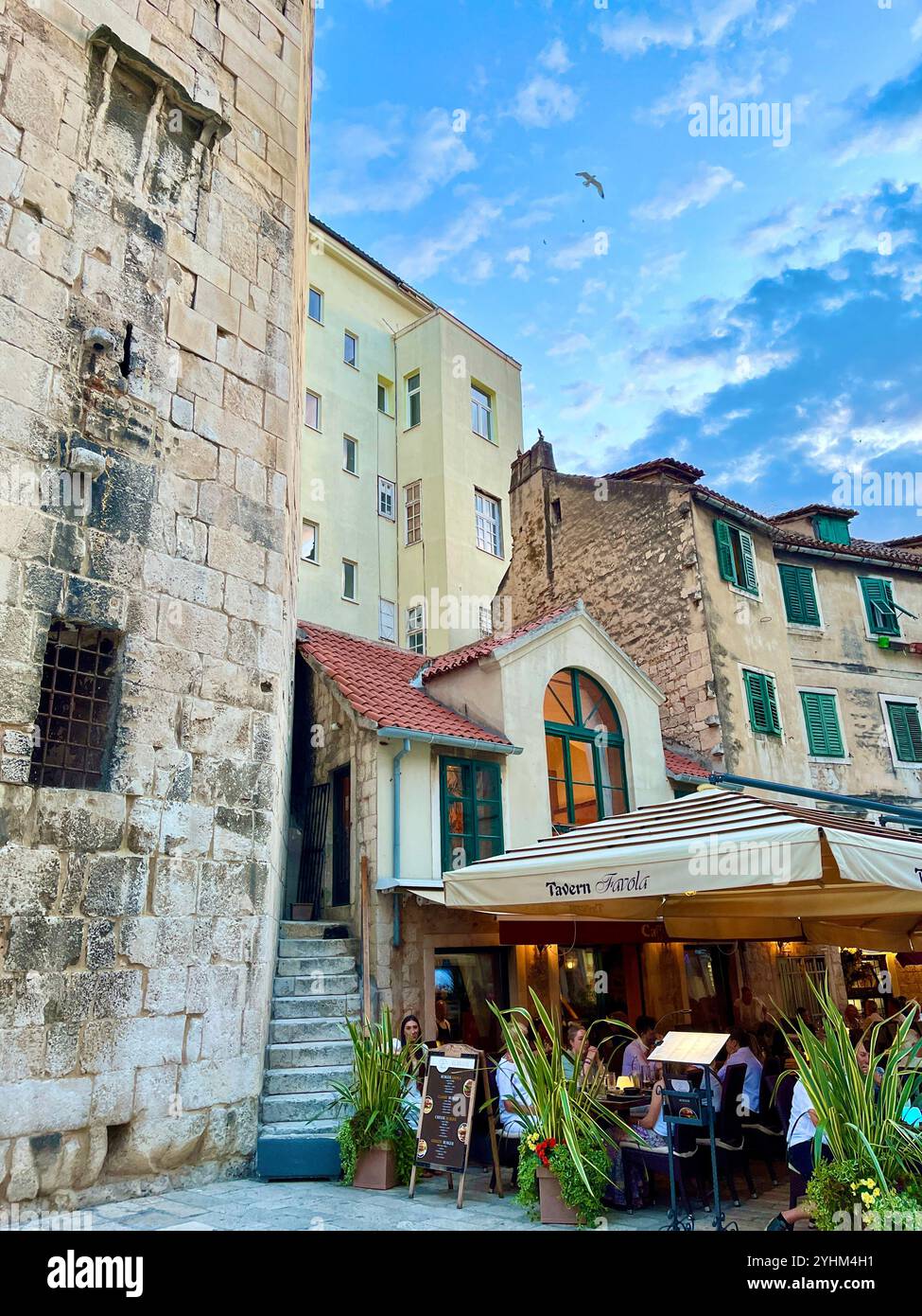 SPALATO CROAZIA Foto Stock