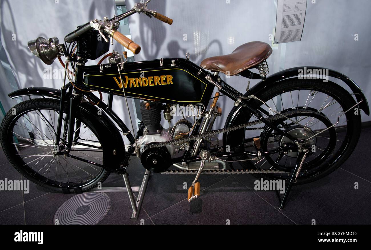 Moto Wanderer 2 PS, Germania Foto Stock