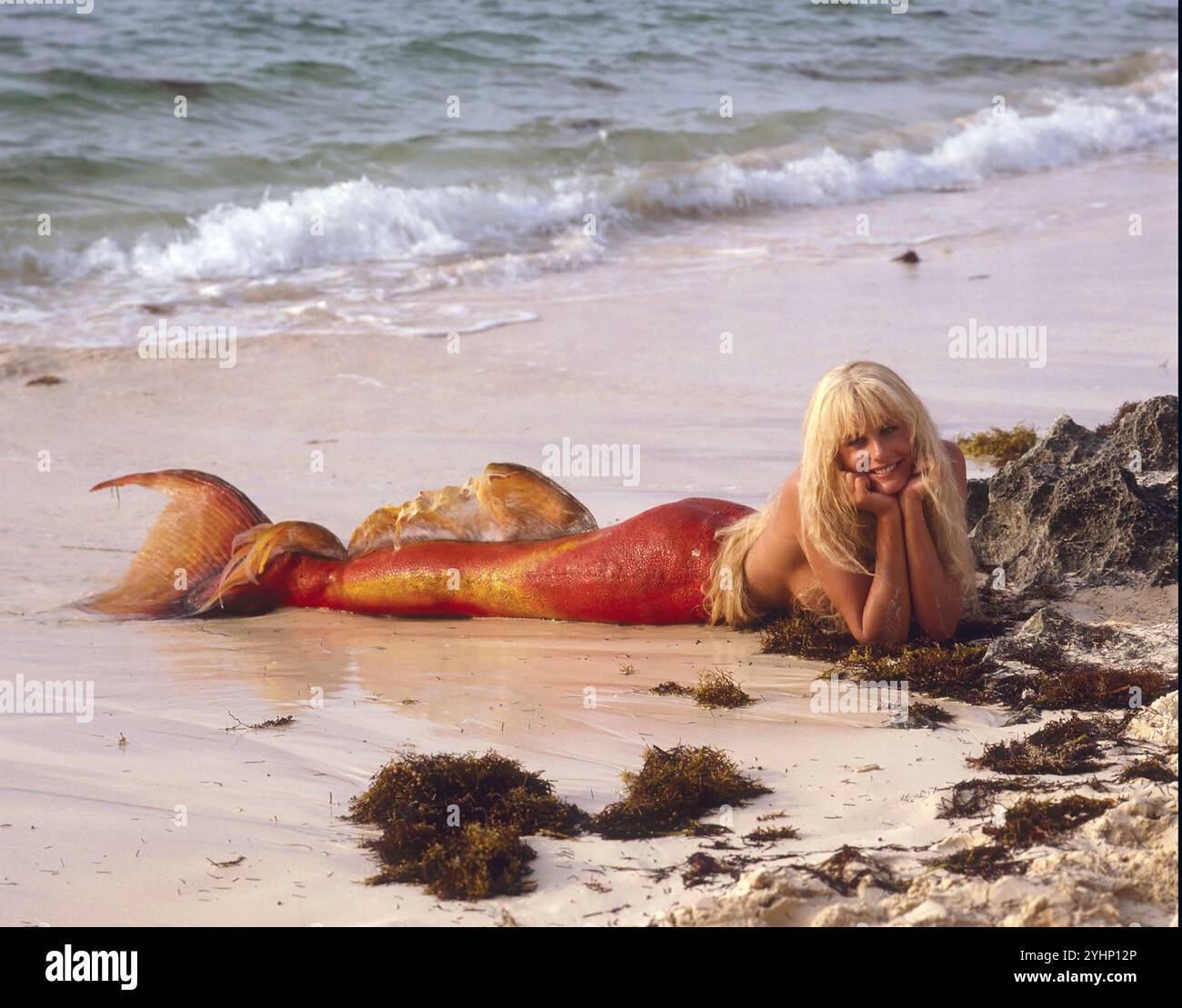 SPLASH 1984 Buena Vista Distribution Co. Film con Daryl Hannah Foto Stock